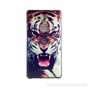 Ultra slim customize tpu cover for huawei mate8 emboss cheap tpu case